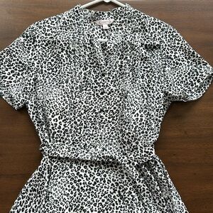 Nanette Lepore Leopard Print Dress